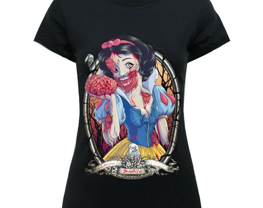 Zombie Snow White T-shirt