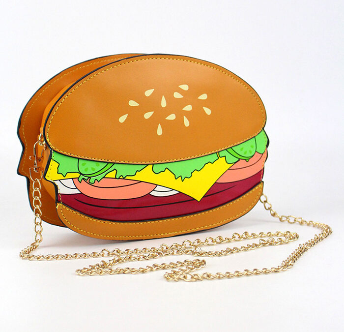 Hamburger Crossbody Bag