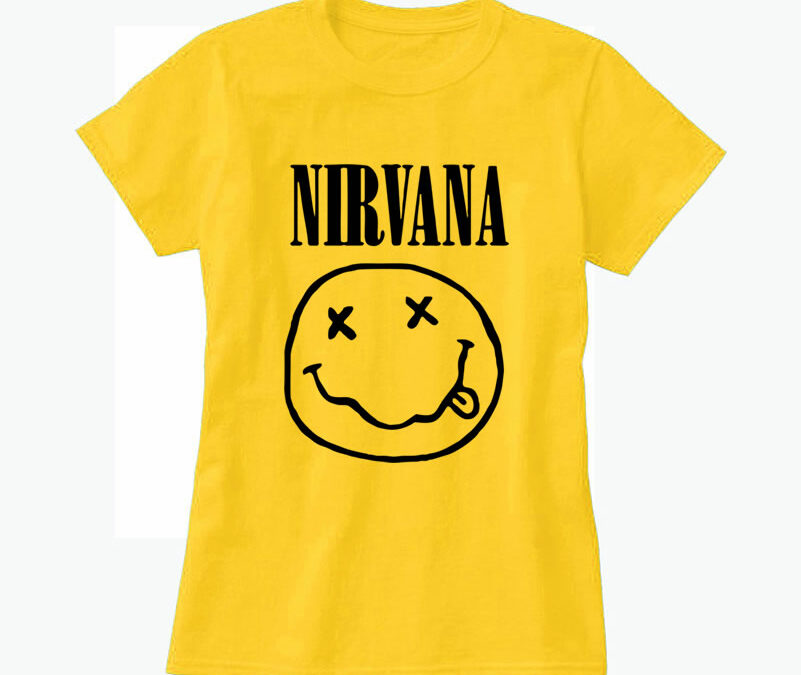 Nirvana Shirt Yellow