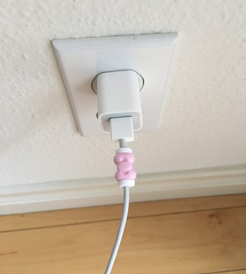 Cute Pink Bow Cable Protector