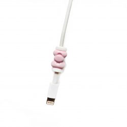 Pink Bow Cable Protector
