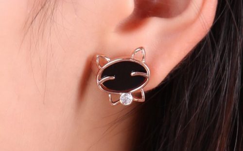 cat earring