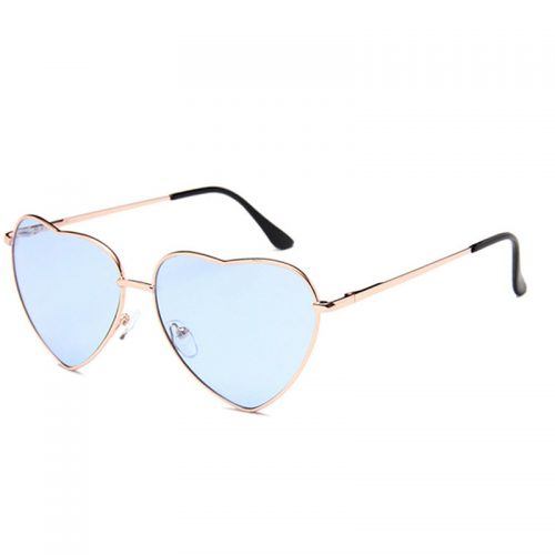 Heart Shaped Sunglasses blue