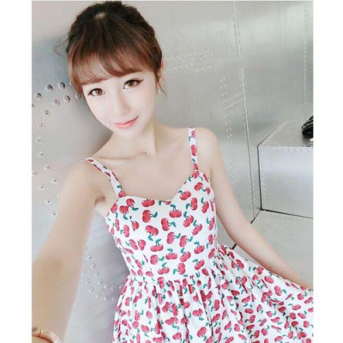 Cherry Print Dress