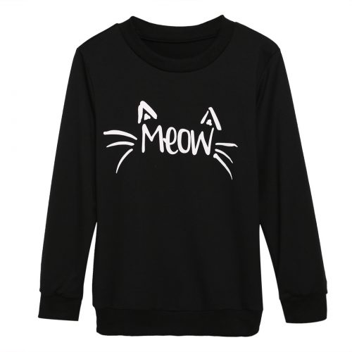 meow cat sweater
