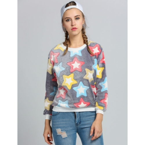 Star Fleece Sweatshirt