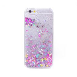 Glitter Stars Liquid Iphone Case 6/6s rainbow