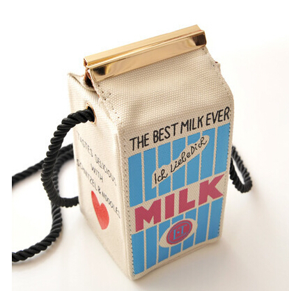 Milk Box Messenger Bag