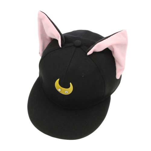 Sailor Moon Luna Hat Black