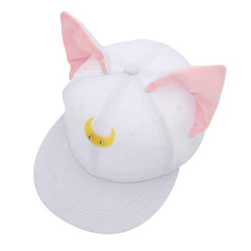 Sailor Moon Luna Hat White