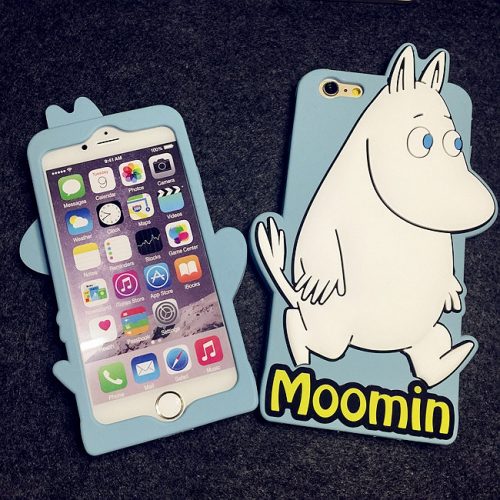 3D Moomin Siicone Iphone Case 6/6s