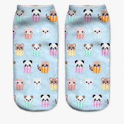 Animal Cupcake Socks