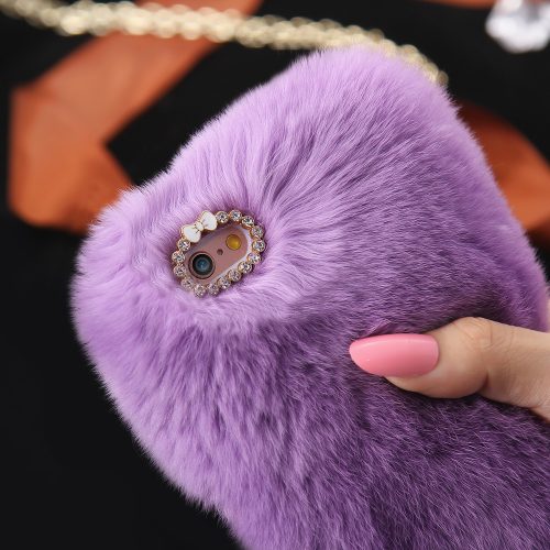 Furry Iphone Case 6:6s purple 3