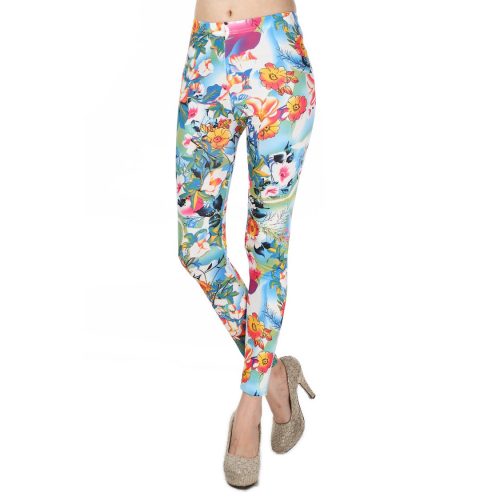 floral leggings
