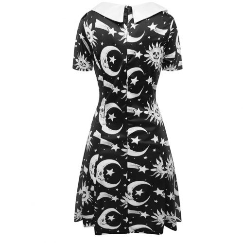 Cosmic Doll Dress Pastel Goth