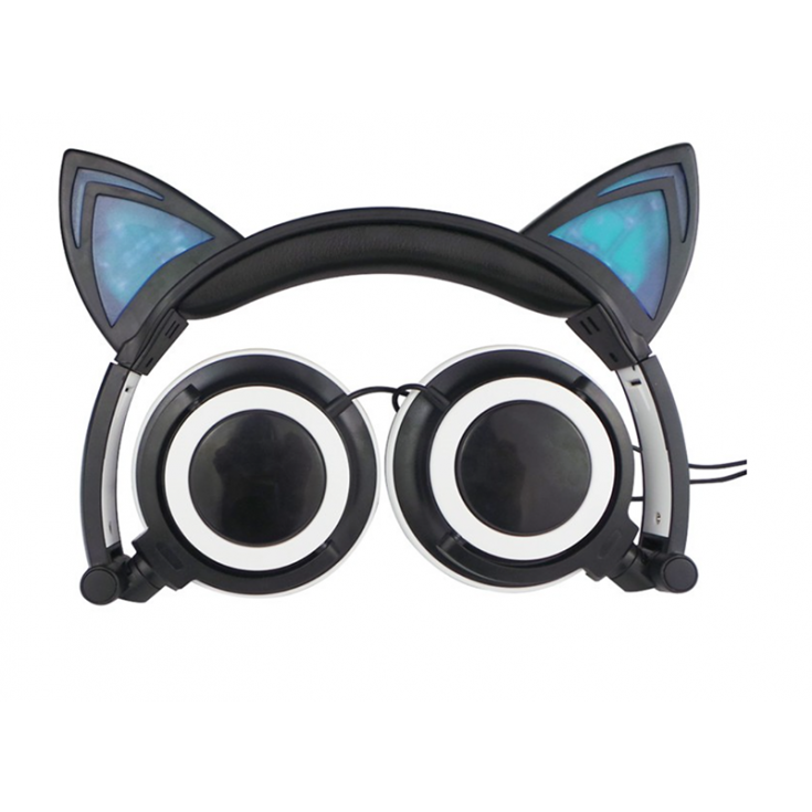 Cat Ear Headphones LED Light SugarSweet.me