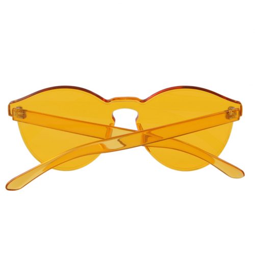 yellow translucent sunglasses