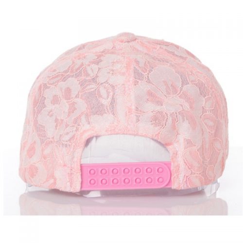 Pink Lace Baseball Cap