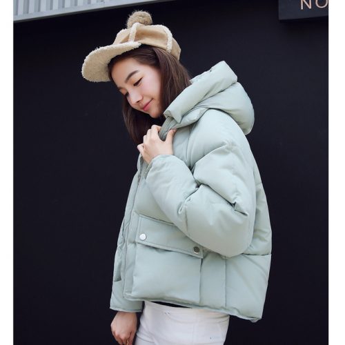 Winter Padded Jacket Mintgreen - SugarSweet.me