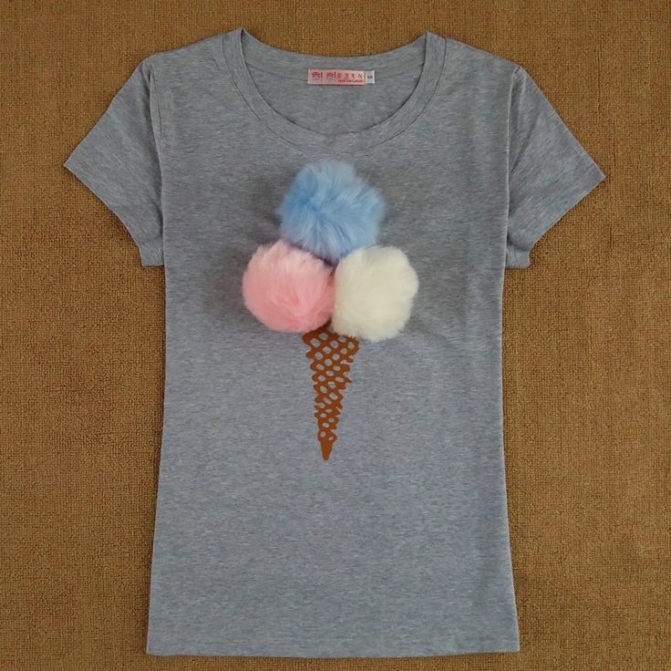 Fluffy Ball Ice Cream Shirt - SugarSweet.me