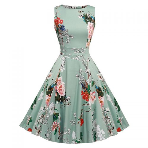 Fashion Nova Rockabilly Floral Dress