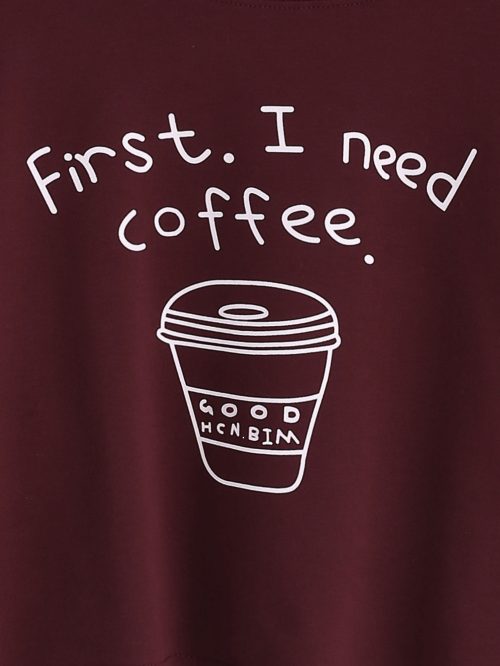 First I Need Coffee Shirt