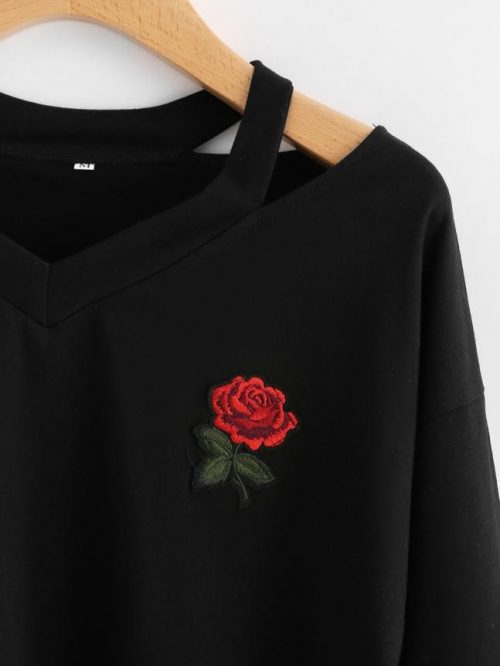 red Rose Embroidery