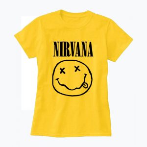 Nirvana Shirt Yellow