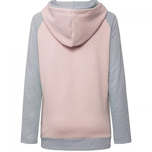 Wife Mom Boss Sweatshirt Pink Grey Zipper