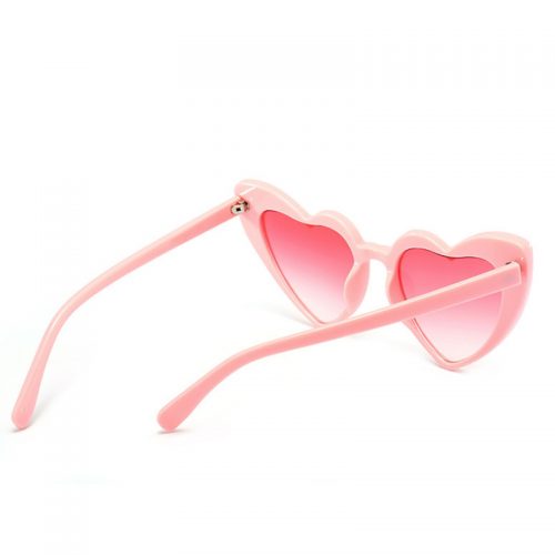 Heart Sunglasses Retro Pink