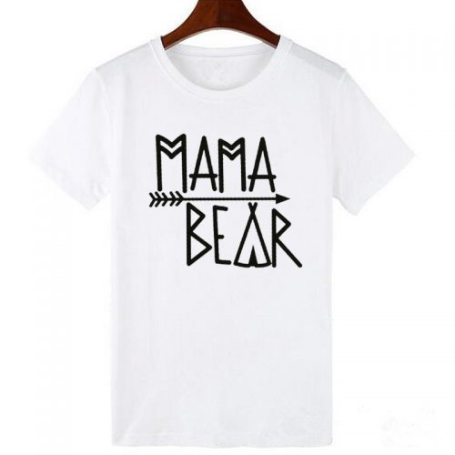 Mama Bear Shirt White