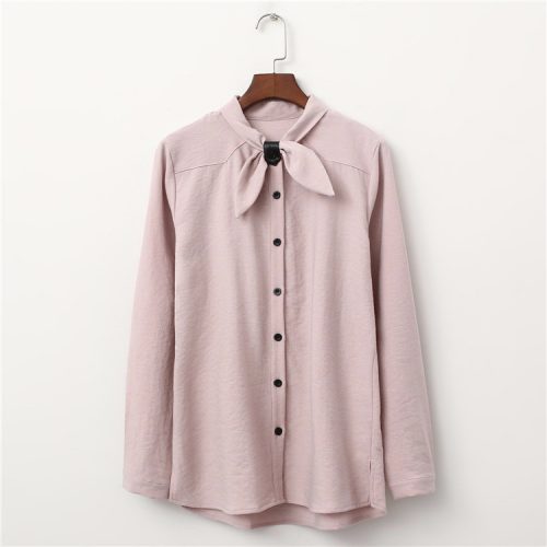 Bow Tie Shirt Pink