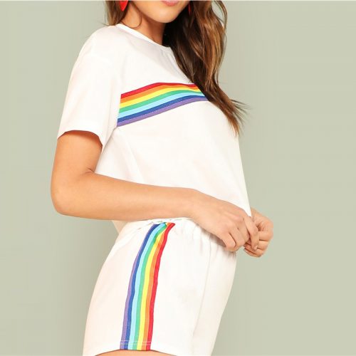 LGBT Rainbow Pride Tee and Shorts