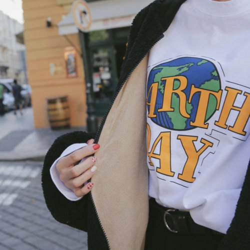 Earth Day 90s Aesthetic T-Shirt