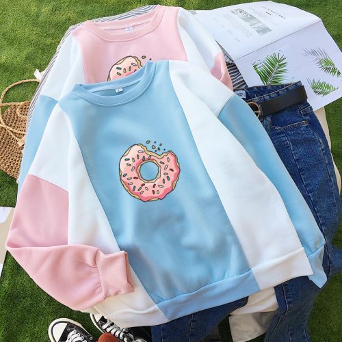 Donut Colorblock Sweater